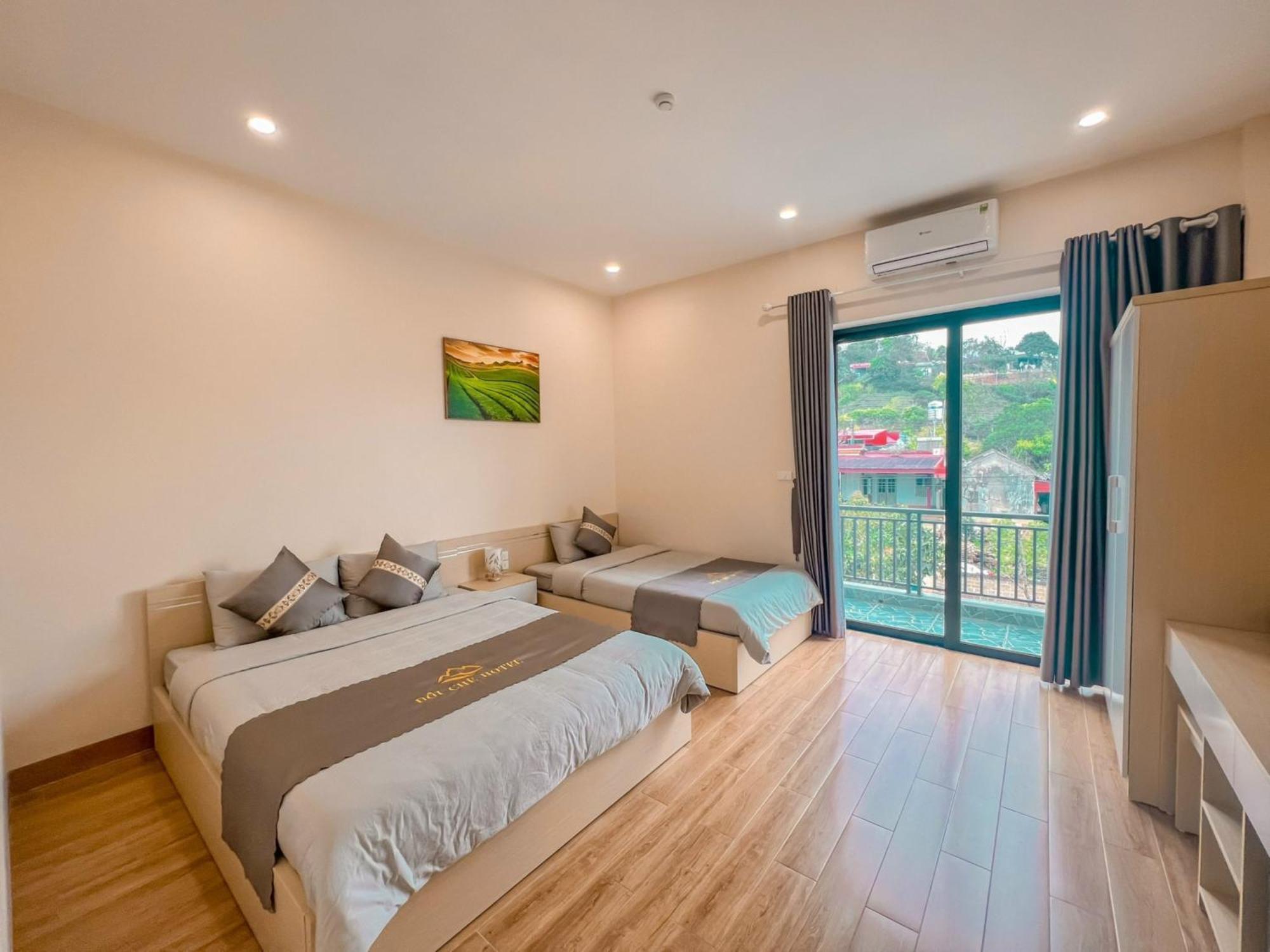 Doi Che Hotel Moc Chau Luaran gambar