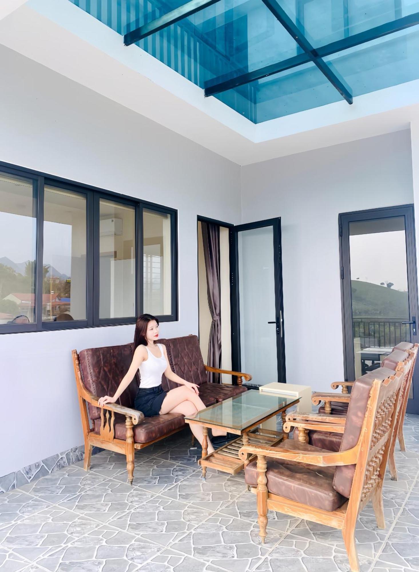 Doi Che Hotel Moc Chau Luaran gambar